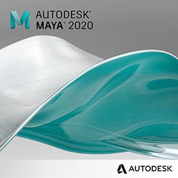 Autodesk續訂閱Single-User一年期-Mayalogo圖