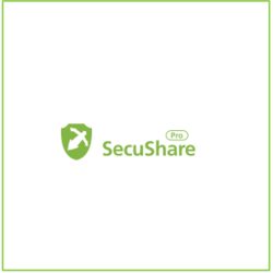 SecuShare Pro 企業雲端儲存平台 (線上協作版)-50人版logo圖