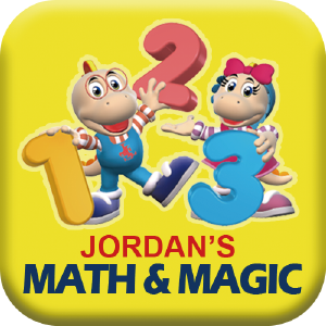 喬登數學 MATH & MAGIC(適用國小)(數理基礎知識雙語互動式教學APP)logo圖