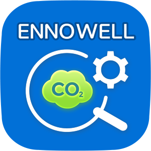 溫室氣體排放盤查平台logo圖