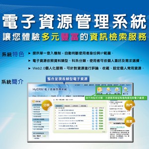 HyERM電子資源管理系統logo圖