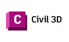 Autodesk續訂閱Single-User一年期-Civil 3Dlogo圖